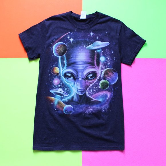 Gildan Other - Alien UFO’s & Planted Space T-Shirt